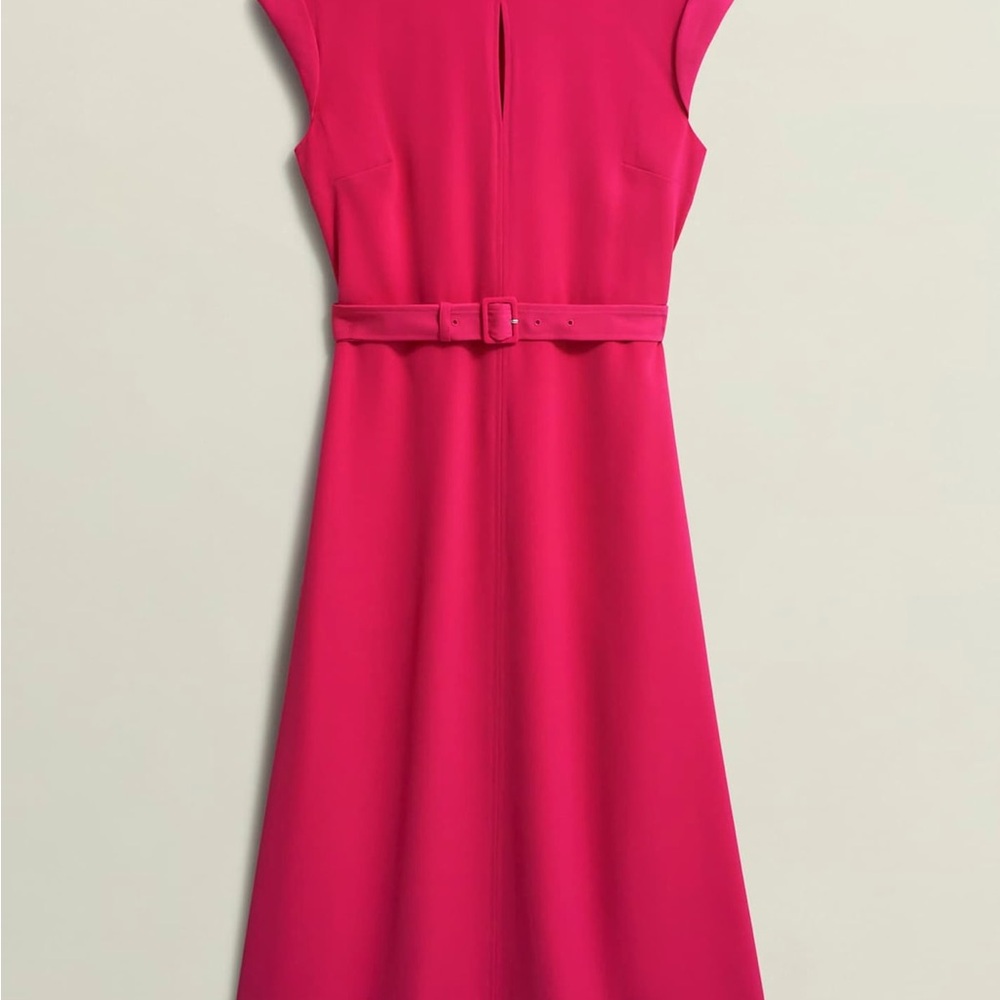 Hobbs Meera Dress Vibrant Pink Dress